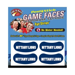 eye strip tattoos Nittany Lions image